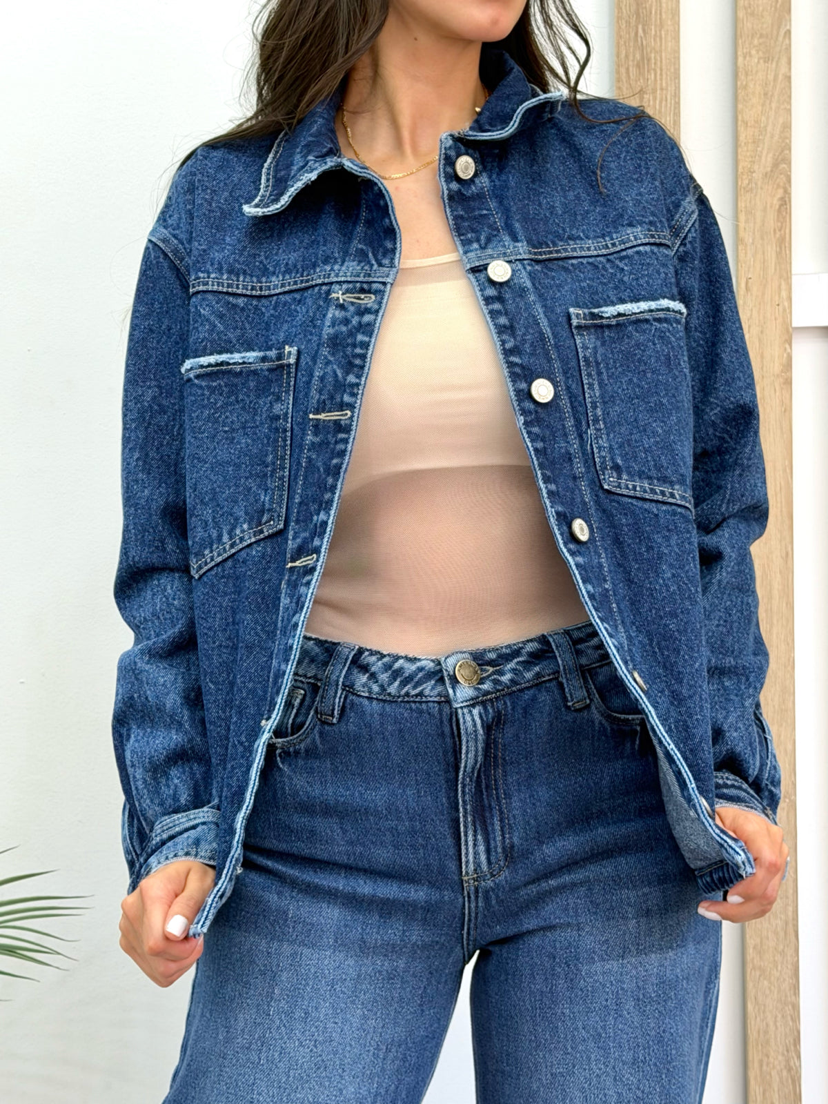 Chaqueta oversize Quimbaya