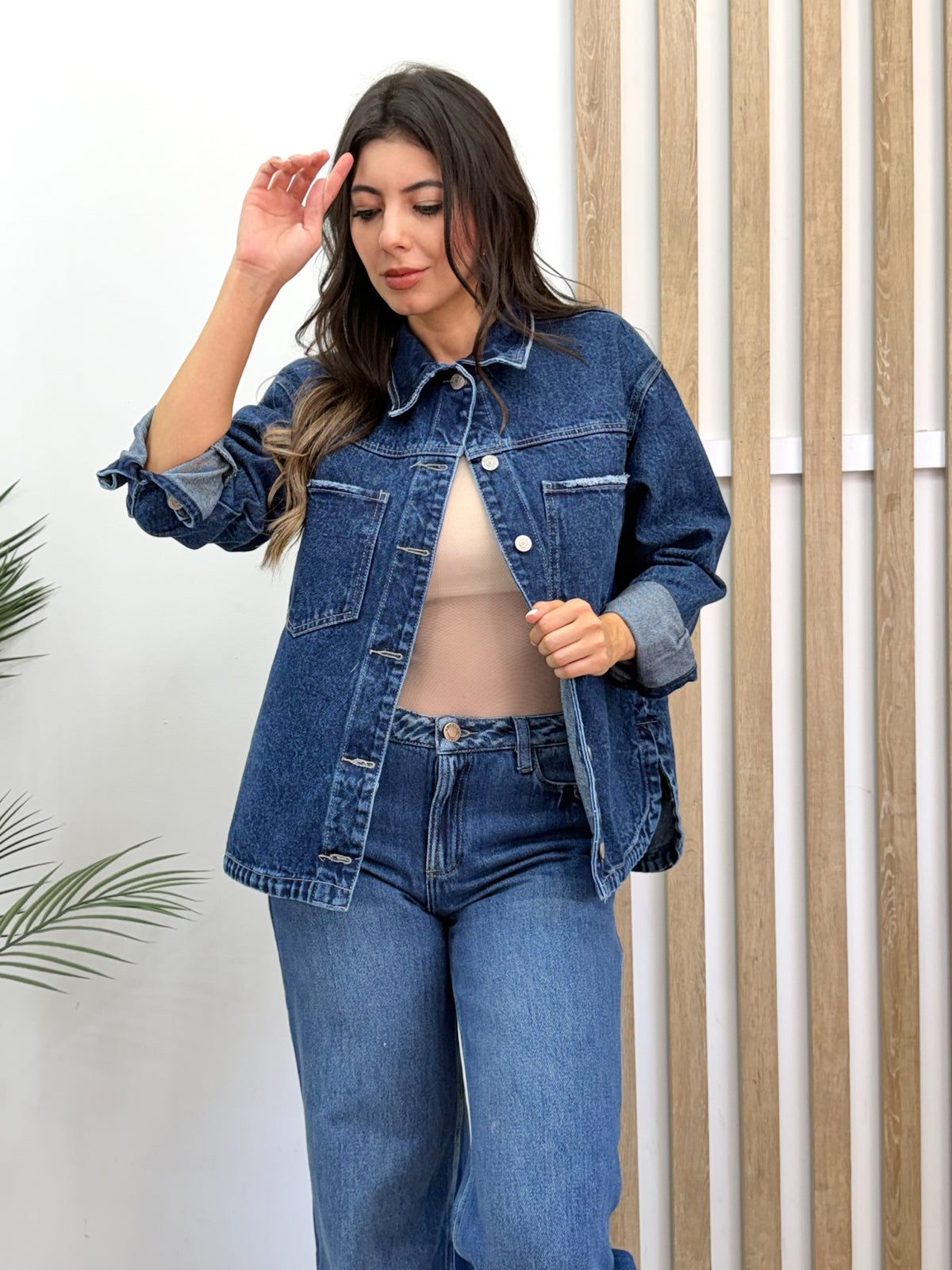 Chaqueta oversize Quimbaya