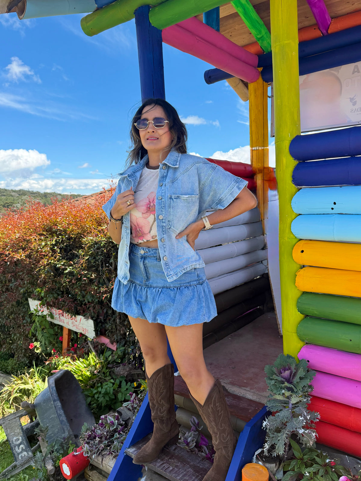 Camichaqueta en jean
