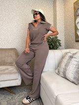 Set Salerno: talla única, over size en hilo