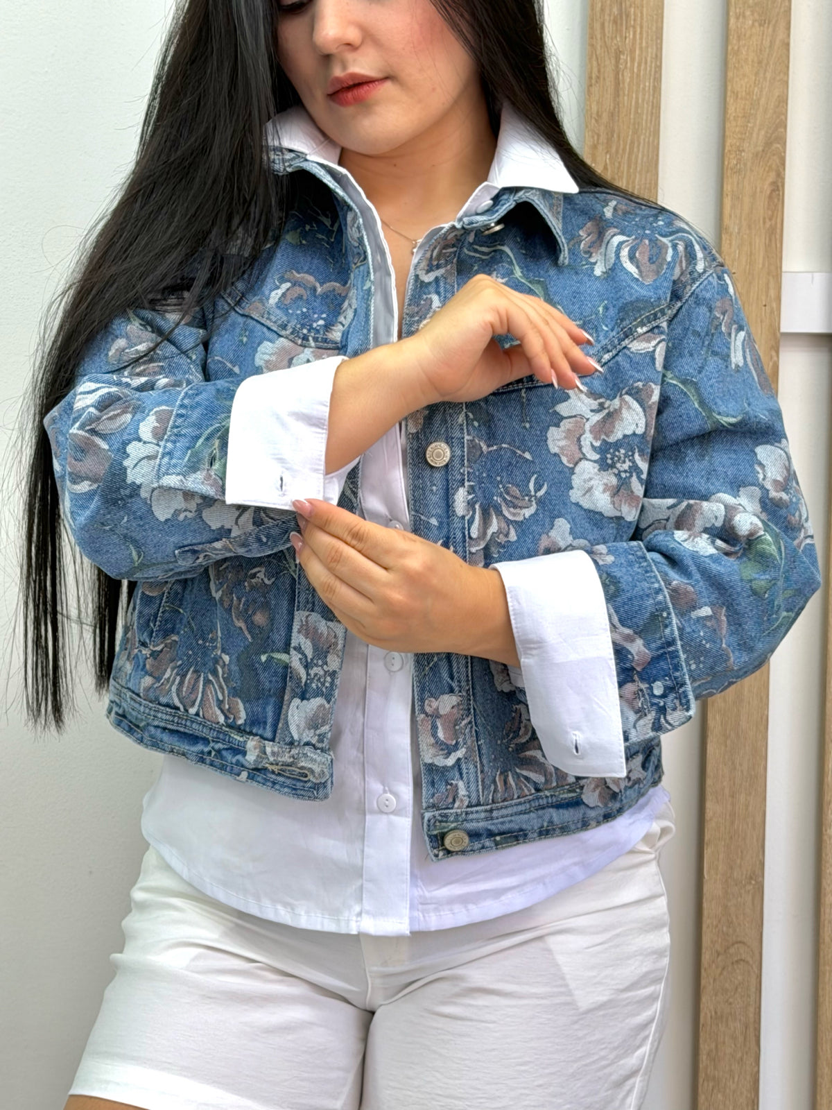 Chaqueta over size Bostonia