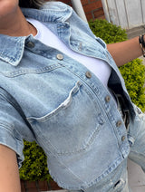 Camichaqueta en jean
