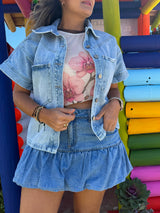 Camichaqueta en jean